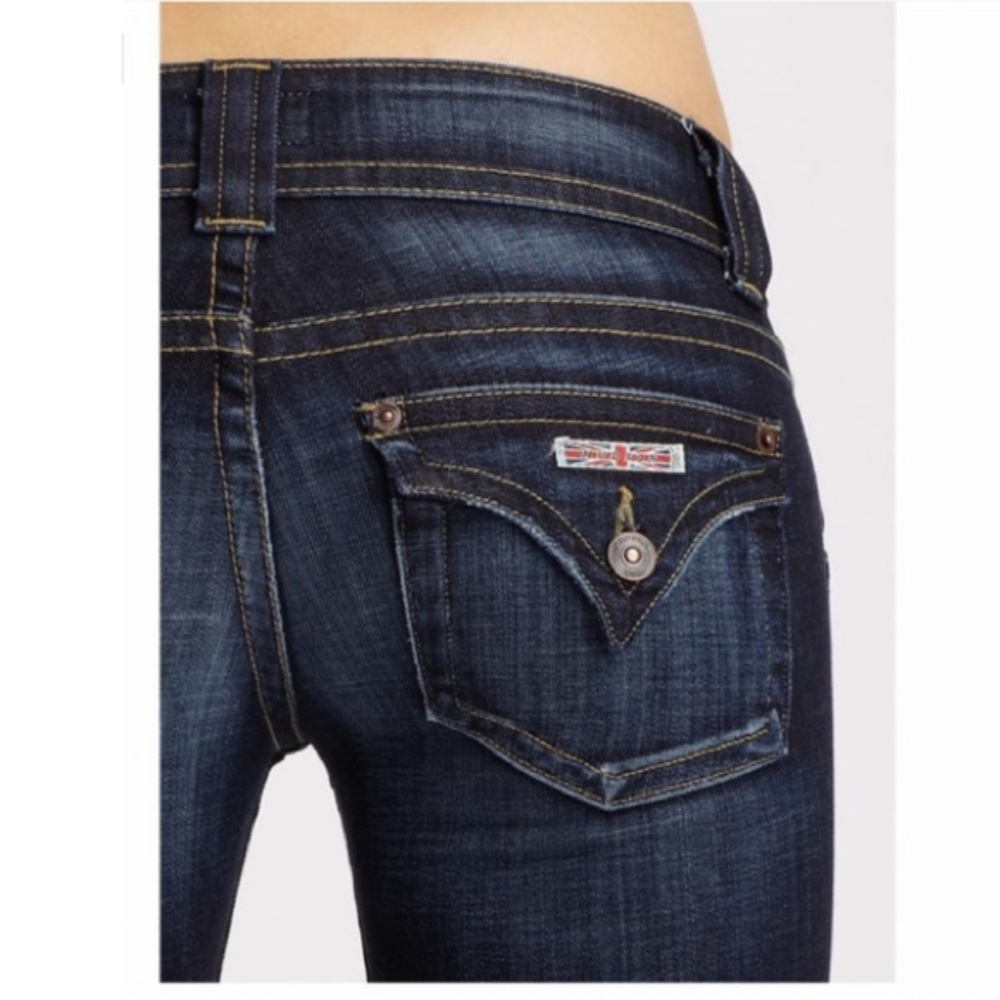 Hudson Signature Flap Bootcut Stretch Low Rise Skinny Jean 26x31 Revolve